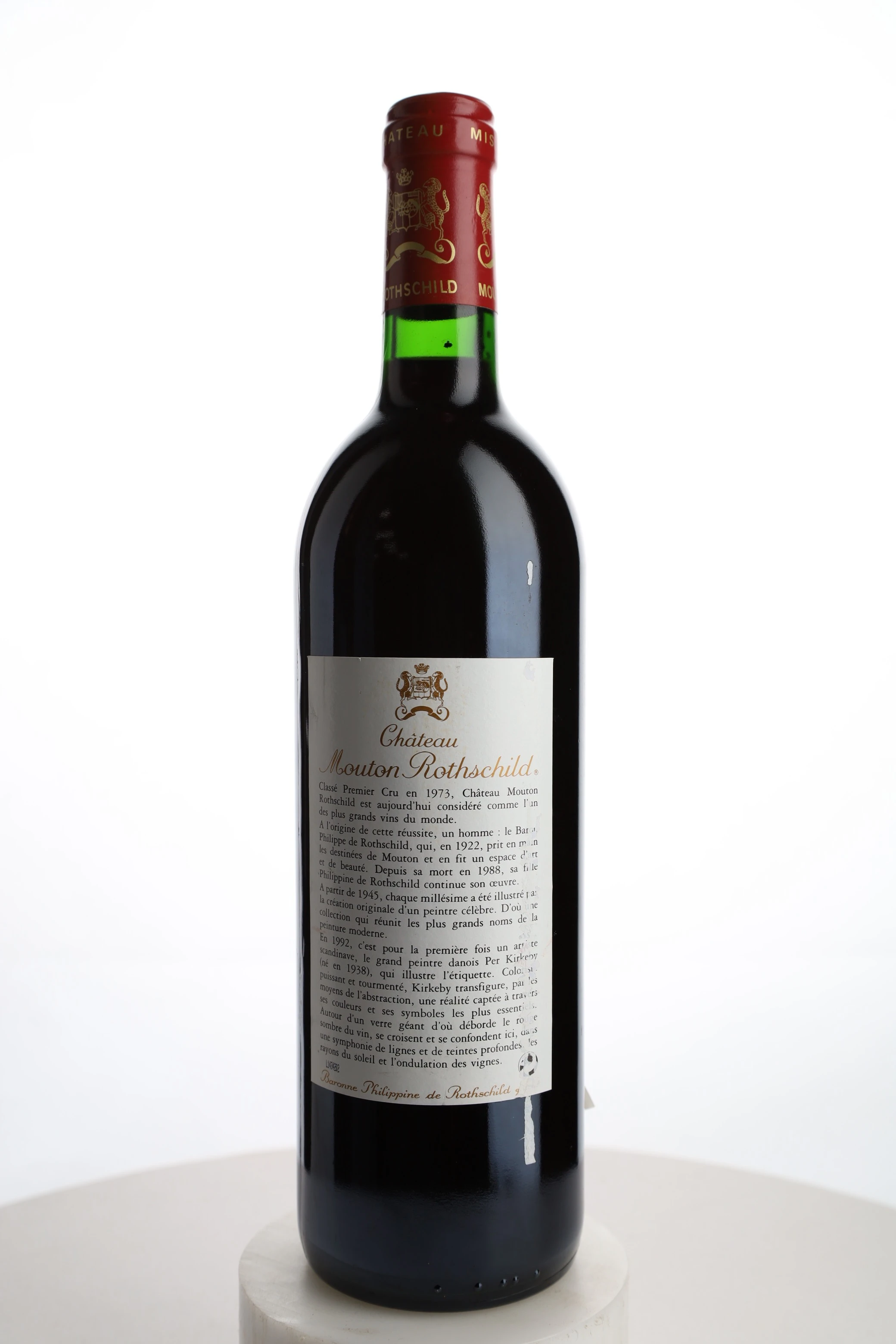 Château Mouton Rothschild 1992 Château Mouton-Rothschild 1992 Château Mouton-Rothschild