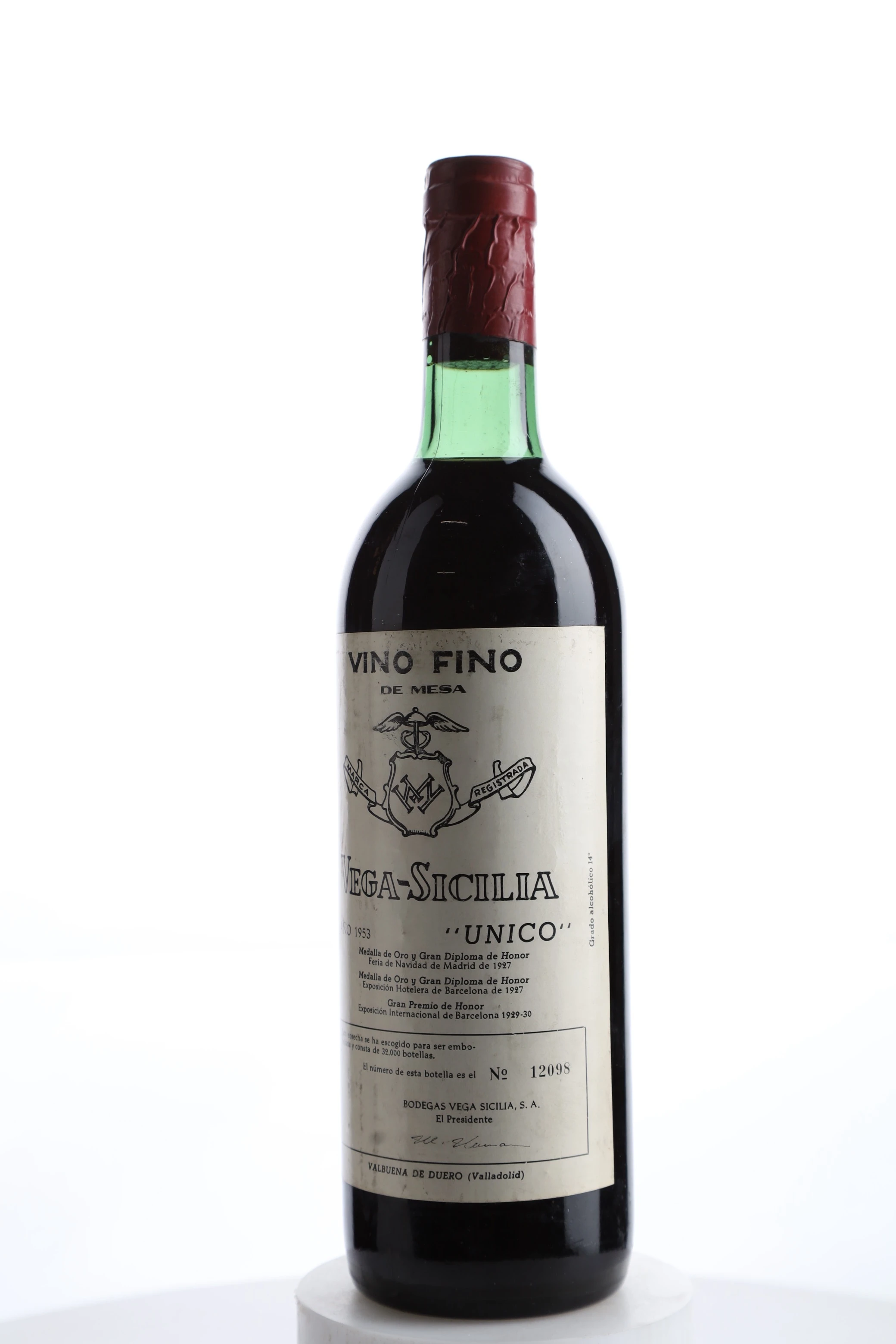 Vega Sicilia Unico 1986