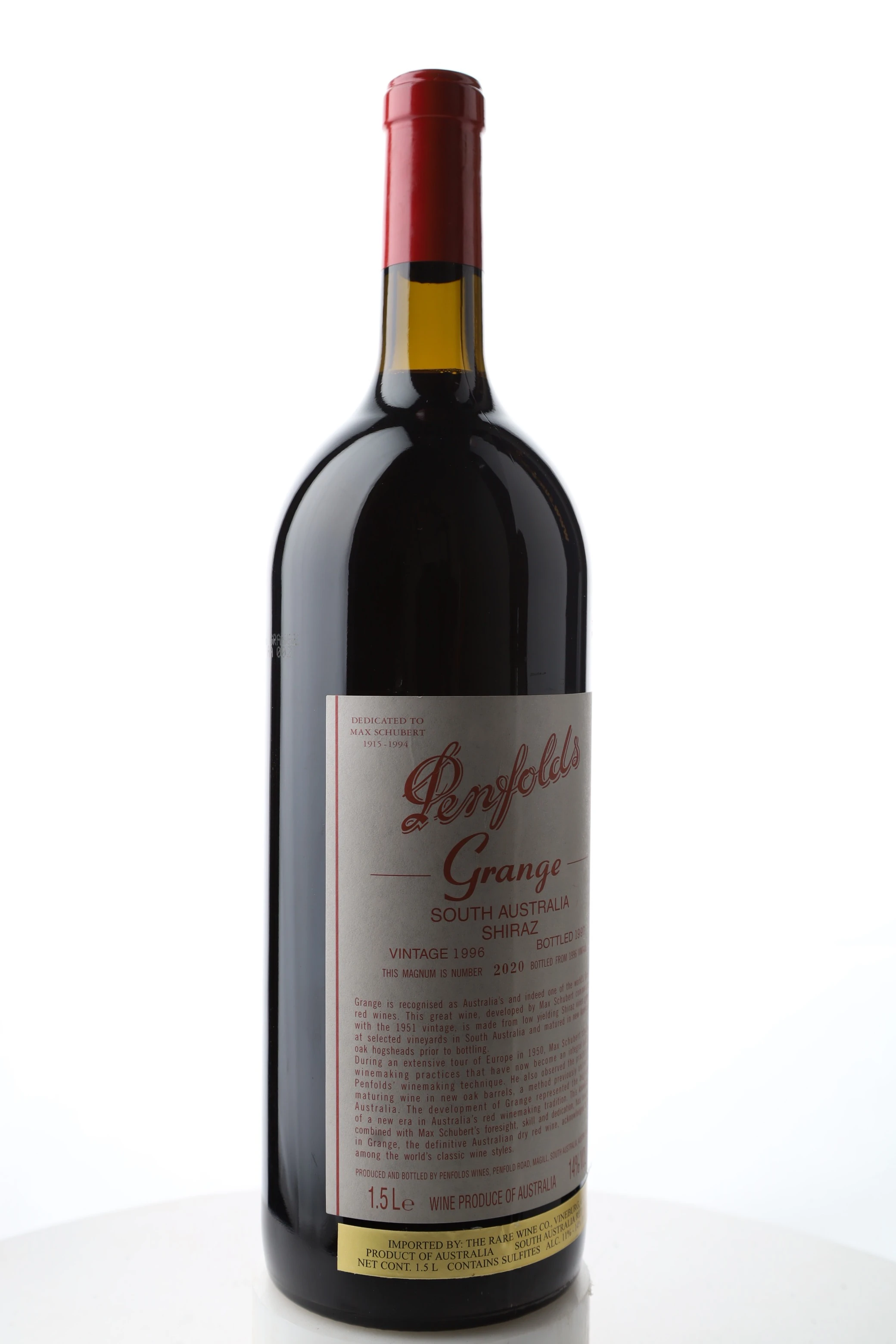 ワイン Penfolds Grange 1996 750ml Penfolds Grange 1996 (6 BT