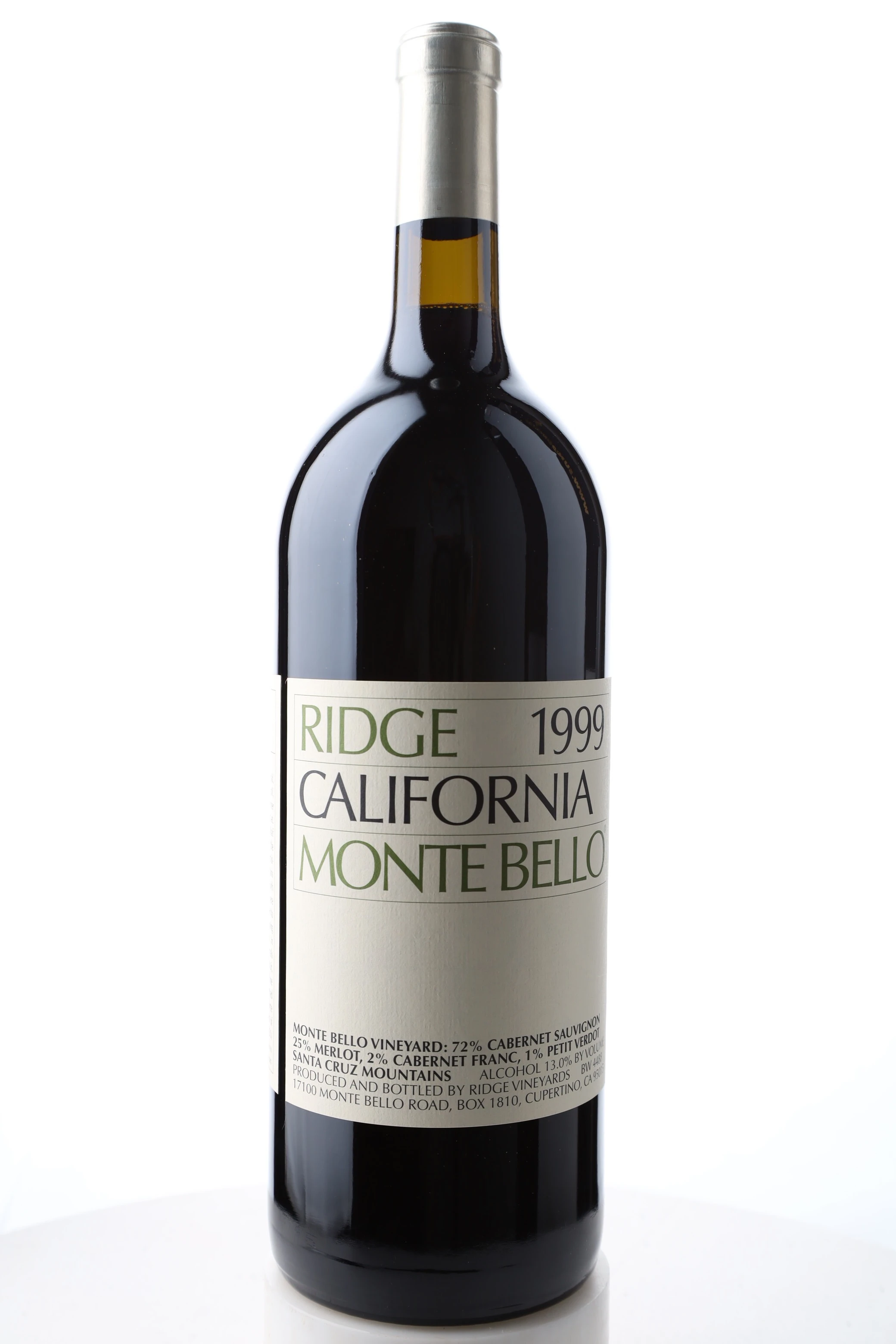 Ridge Monte Bello 1999 | Wine.com