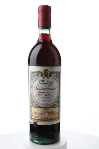 Rotwein, Château Rauzan-Gassies, 1940, Château Rauzan-Gassies