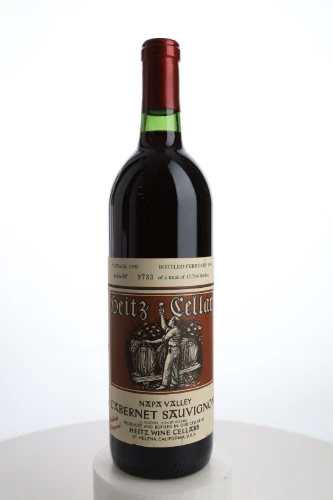 Rotwein, Cabernet Sauvignon Trailside Vineyard, 1990, Heitz Wine Cellars