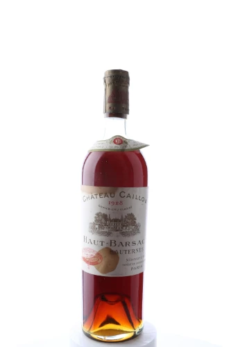Süsswein, Château Caillou, 1928, Château Caillou