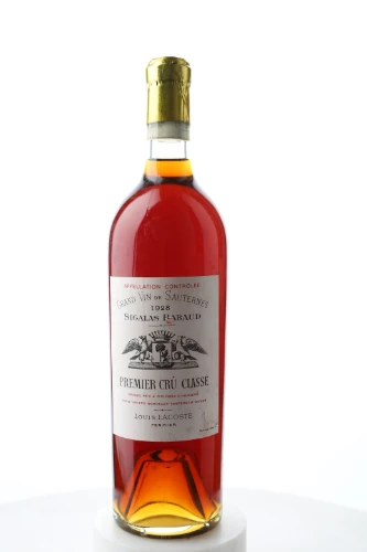 Süsswein, Château Sigalas-Rabaud, 1928, Château Sigalas-Rabaud
