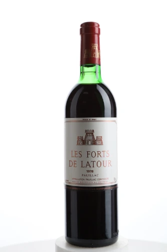 Rotwein, Château Latour Les Forts de Latour, 1978, Les Forts de Latour