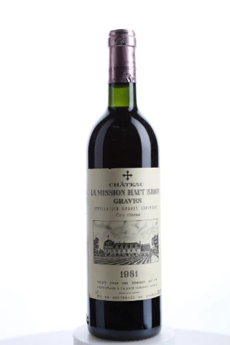 Rotwein, Château La Mission Haut-Brion, 1981, Château La Mission Haut-Brion