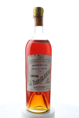 Süsswein, Château La Tour Blanche, 1931, Château La Tour Blanche