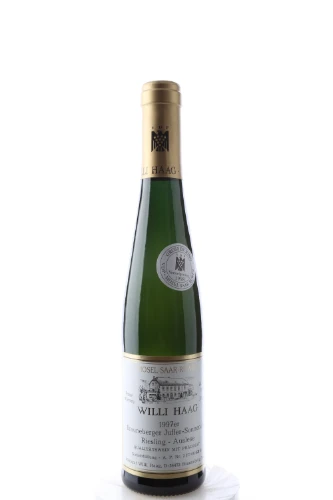 Süsswein, Brauneberger Juffer Sonnenuhr Riesling Auslese Nr. 13 Lange Goldkapsel, 1997, Weingut Willi Haag