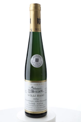 Süsswein, Brauneberger Juffer Sonnenuhr Riesling Auslese Nr. 13 Lange Goldkapsel, 1997, Weingut Willi Haag