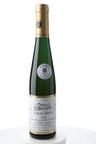 Süsswein, Brauneberger Juffer Sonnenuhr Riesling Auslese Nr. 13 Lange Goldkapsel, 1997, Weingut Willi Haag