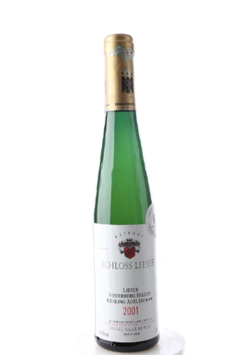 Süsswein, Niederberg Helden Riesling Auslese*** Lange Goldkapsel, 2001, Schloss Lieser