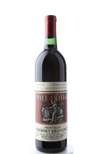 Rotwein, Cabernet Sauvignon Trailside Vineyard, 1989, Heitz Wine Cellars