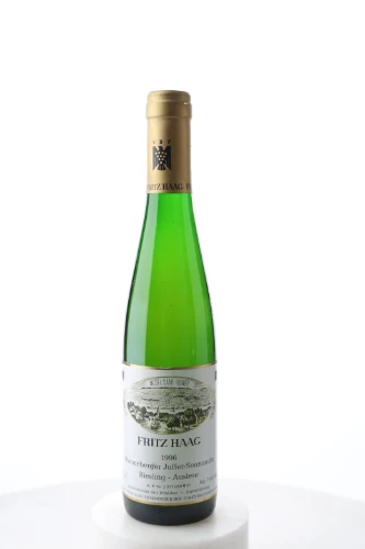 Süsswein, Brauneberger Juffer Sonnenuhr Riesling Auslese Nr. 9 Goldkapsel, 1996, Weingut Fritz Haag