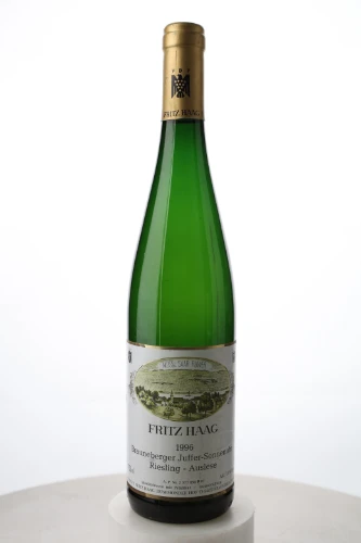 Süsswein, Brauneberger Juffer Sonnenuhr Riesling Auslese Nr. 9 Goldkapsel, 1996, Weingut Fritz Haag