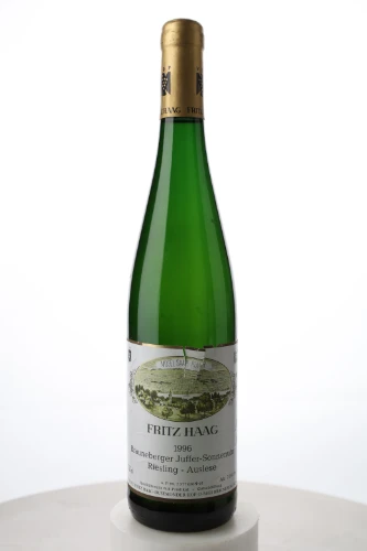 Süsswein, Brauneberger Juffer Sonnenuhr Riesling Auslese Nr. 9 Goldkapsel, 1996, Weingut Fritz Haag