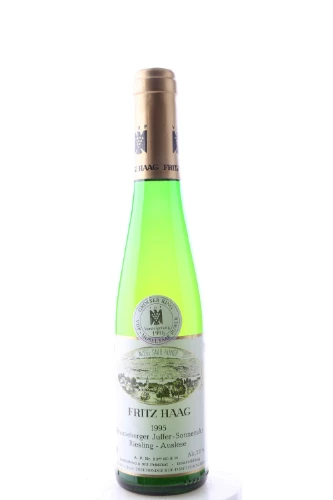 Süsswein, Brauneberger Juffer Sonnenuhr Riesling Auslese Nr. 5 Lange Goldkapsel, 1995, Weingut Fritz Haag