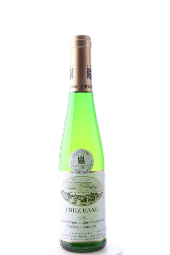 Süsswein, Brauneberger Juffer Sonnenuhr Riesling Auslese Nr. 5 Lange Goldkapsel, 1995, Weingut Fritz Haag