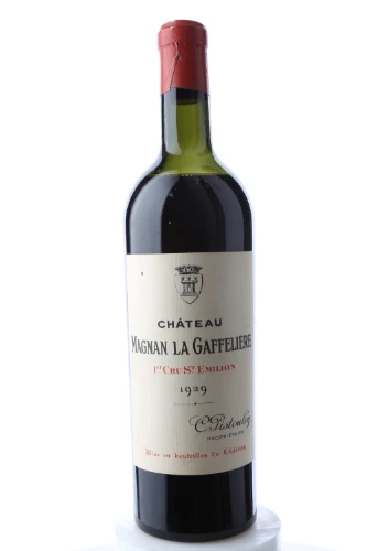 Rotwein, Château Magnan La Gaffelière, 1929, Château Magnan La Gaffelière