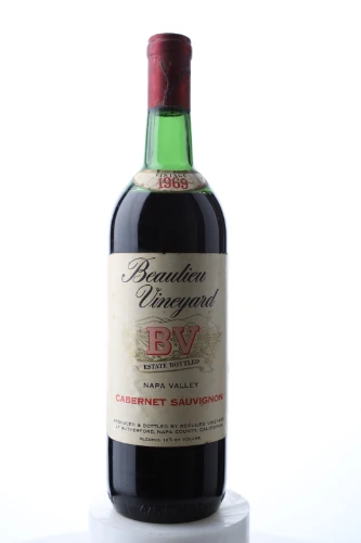 Rotwein, Cabernet Sauvignon, 1969, Beaulieu Vineyard