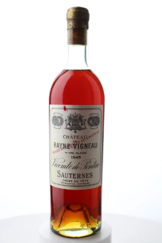 Süsswein, Château de Rayne Vigneau, 1945, Château de Rayne Vigneau