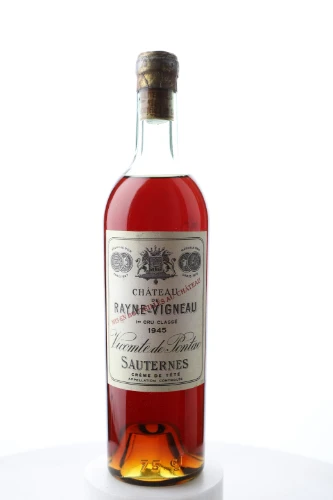 Süsswein, Château de Rayne Vigneau, 1945, Château de Rayne Vigneau