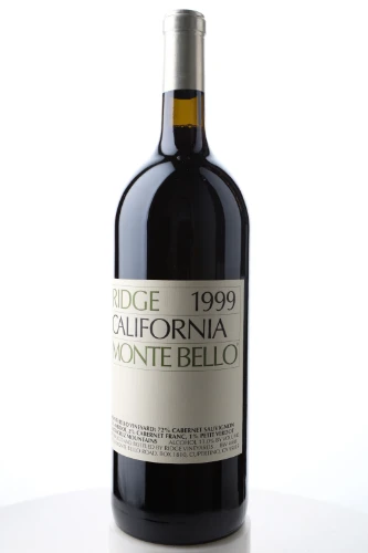 Rotwein, Monte Bello, 1999, Ridge Vineyard