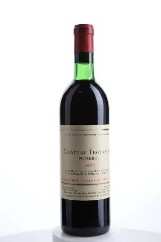 Rotwein, Château Trotanoy, 1971, Château Trotanoy
