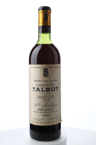 Rotwein, Château Talbot, 1952, Château Talbot