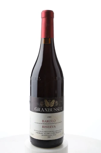Rotwein, Barolo Riserva Granbussia, 1989, Aldo Conterno