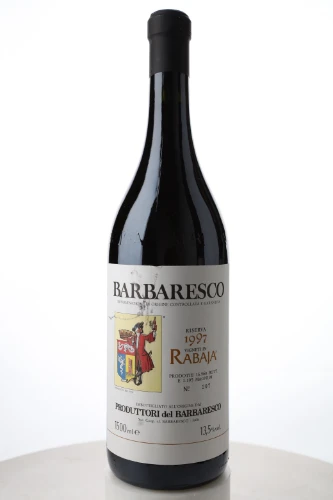 Rotwein, Barbaresco Riserva Rabaja, 1997, Produttori del Barbaresco