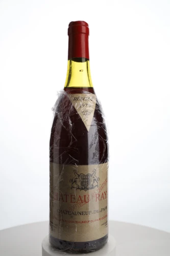 Rotwein, Chateauneuf-de-Pape Réserve, 1979, Château Rayas