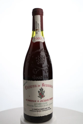 Rotwein, Chateauneuf-de-Pape Hommage a Jacques Perrin, 1989, Familie Perrin