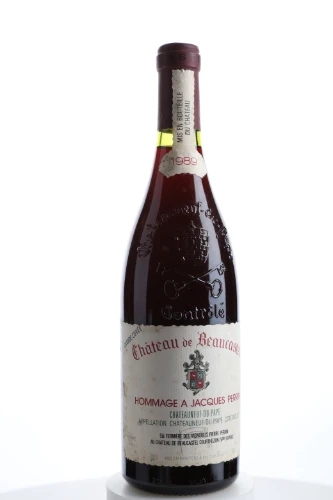 Rotwein, Chateauneuf-de-Pape Hommage a Jacques Perrin, 1989, Familie Perrin