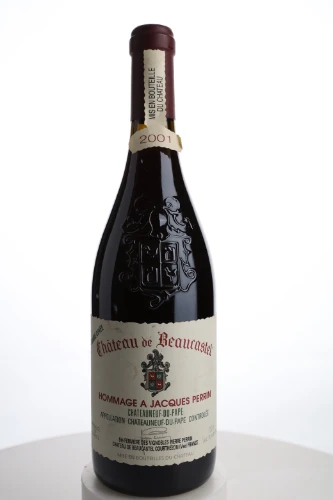 Rotwein, Chateauneuf-de-Pape Hommage a Jacques Perrin, 2001, Familie Perrin