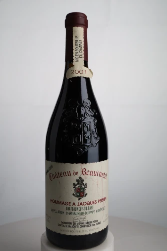 Rotwein, Chateauneuf-de-Pape Hommage a Jacques Perrin, 2001, Familie Perrin