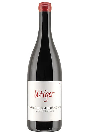 Rotwein, Blaufränkisch Rappbühl, 2018, Utiger
