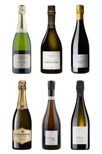 Schaumwein, Unsere «Sélection-Chardonnay» mit 6 erstklassigen Blanc de Blancs