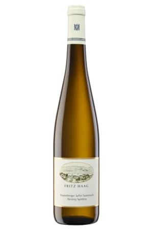 Weisswein, Brauneberger Juffer Sonnenuhr Riesling Spätlese, 2022, Weingut Fritz Haag