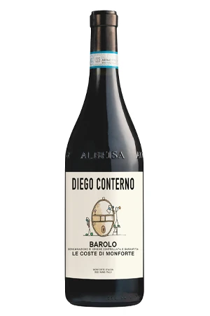 Rotwein, Barolo Le Coste di Monforte, 2019, Diego Conterno