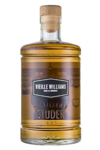 Spirits & Portwein, Vieille Williams Oak&Smoke, Distillerie Studer
