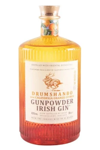 Spirits & Portwein, Drumshanbo - Gunpowder Irish Gin - with California Orange Citrus, Drumshanbo