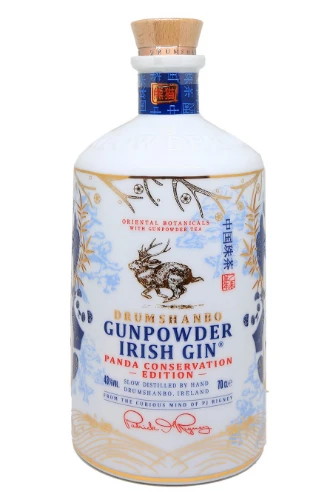 Spirits & Portwein, Drumshanbo - Gunpowder Irish Gin - Panda Conservation Edition, Drumshanbo