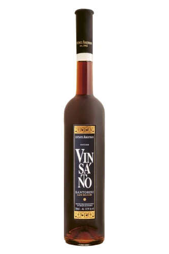 Süsswein, Vinsanto Late Release naturally sweet white wine, 2001, Estate Argyros