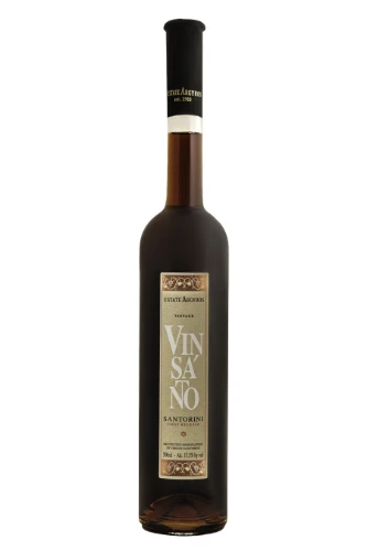 Süsswein, Vinsanto First Release naturally sweet white wine, 2016, Estate Argyros