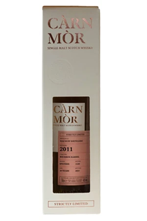 Spirits & Portwein, Whisky - 2011-2021 - 10y - Bourbon Barrel - Càrn Mòr, 2011, Macduff