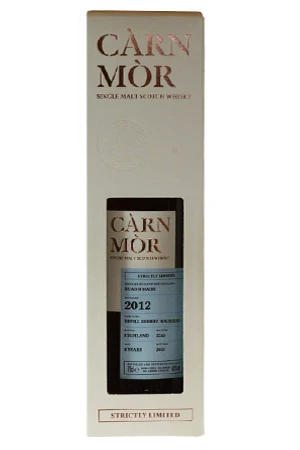 Spirits & Portwein, Whisky - 2012-2021 - 8y - Refill Sherry Hogshead - Càrn Mòr, 2012, Ruadh Maor