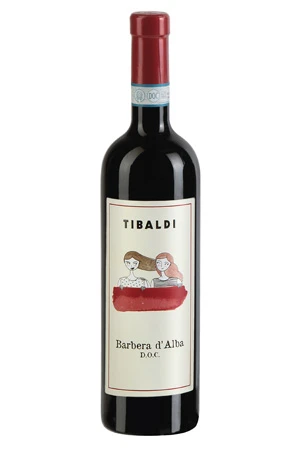 Rotwein, Barbera d'Alba, 2023, Tibaldi