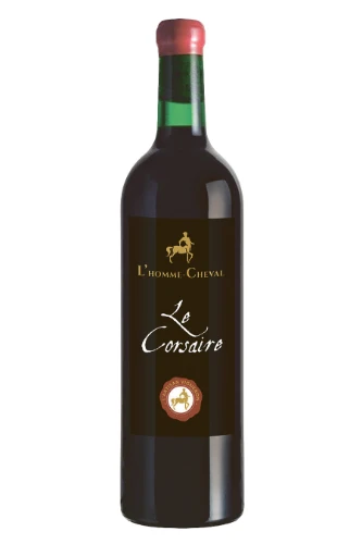 Rotwein, Le Corsaire, 2022, Domaine Léandre-Chevalier