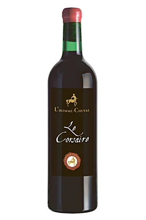 Rotwein, Le Corsaire, 2021, Domaine Léandre-Chevalier