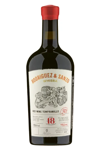 Rotwein, Whisba - Tempranillo aged 18 months in Whisky barrels, 2020, Rodríguez Sanzo